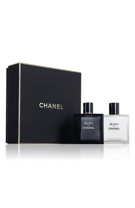 chanel bleu aftershave gift set